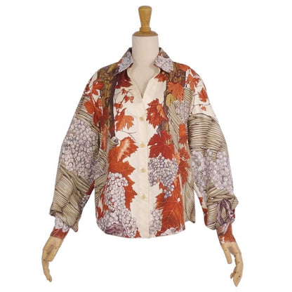 Hermes Shirt Margiela Period Blouse Long Sleeve Co — view 2