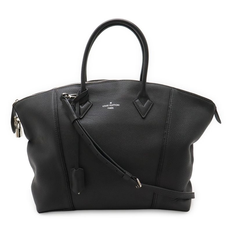 Louis Vuitton Parnasea Lockit MM Tote 2-Way Shoulder Bag Leather
