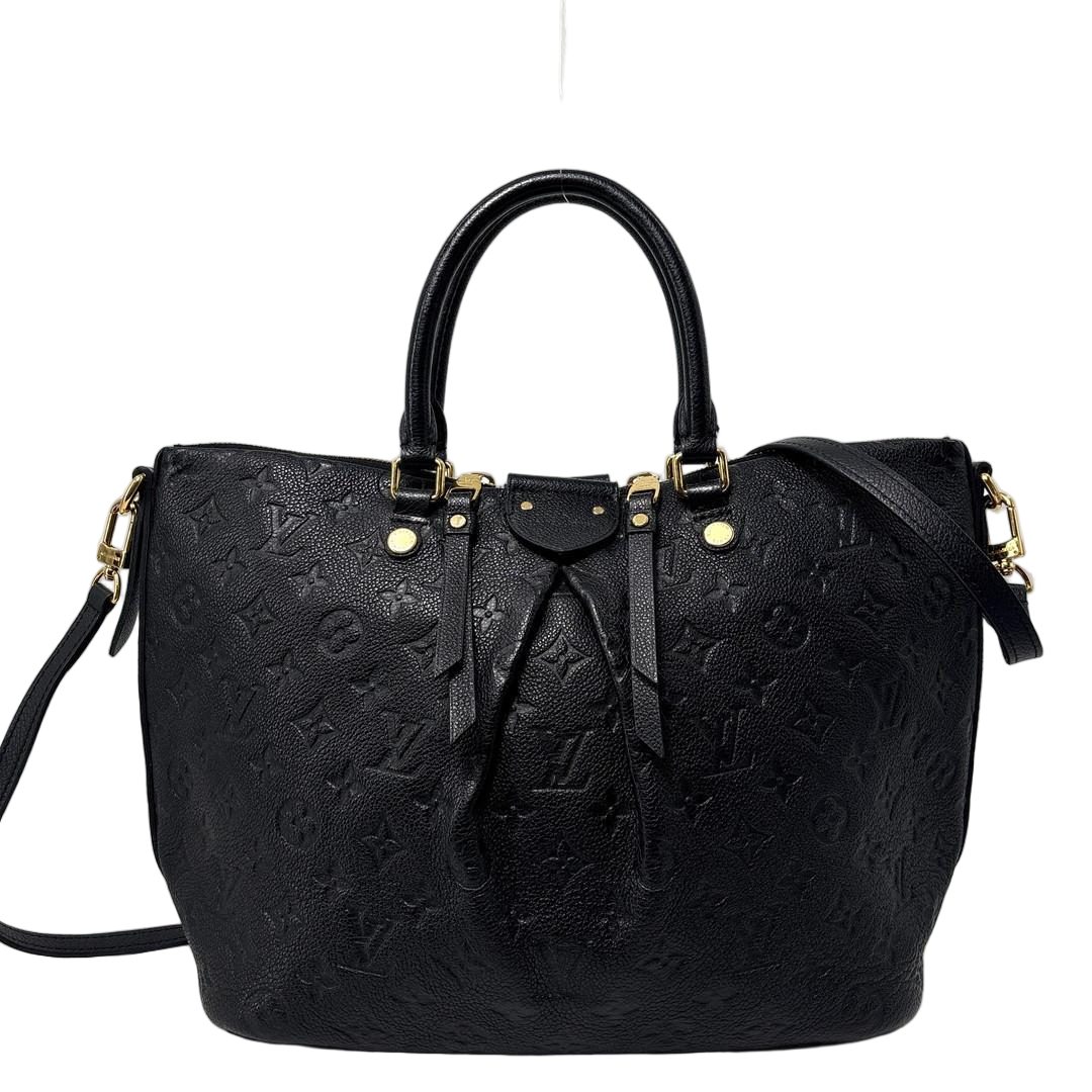 Louis Vuitton Super Monogram Empreinte Mazarine MM Handle Handbag