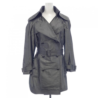 Chanel Coat Silk Gray