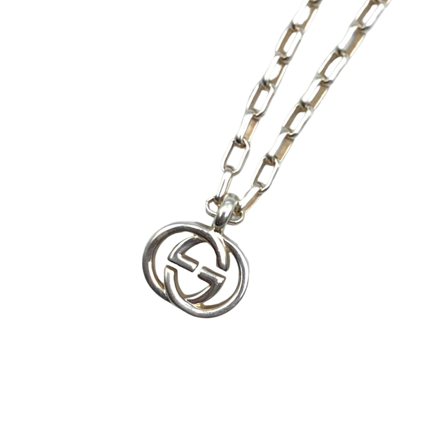 Gucci GG Mark Silver Necklace