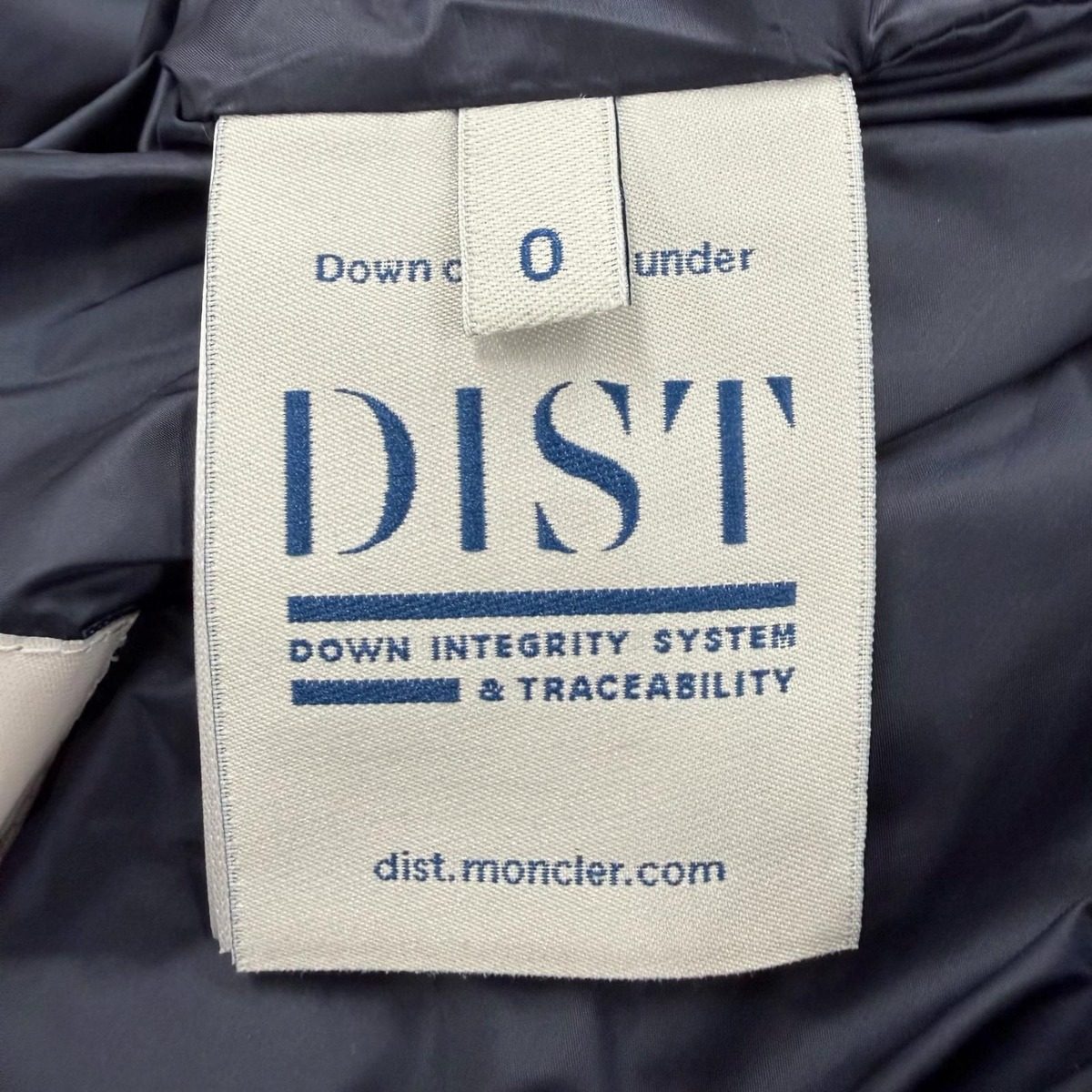 Moncler Evettes Reversible Logo Patch Boa Hooded Belt Down Jacket Coat Navy 0 — view 12