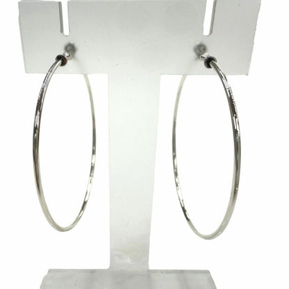 Tiffany & Co Elsa Peretti Diamond Hoop Worn by Mirei Kiritani Frame Diameter — view 4