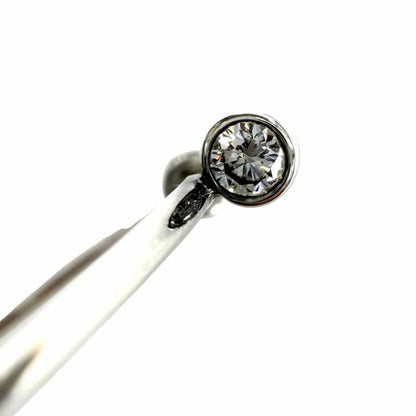 Tiffany & Co Elsa Peretti Diamond Hoop Worn by Mirei Kiritani Frame Diameter — view 5