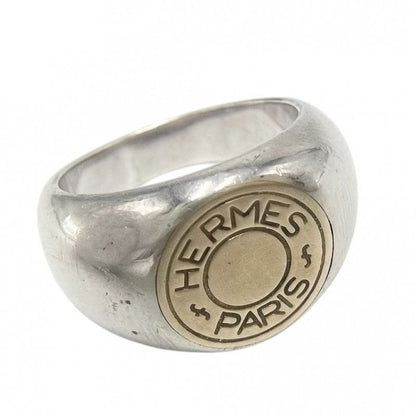 Hermes Rings Serie Ring Jewelry Accessories Combi Vintage AU 750 18K