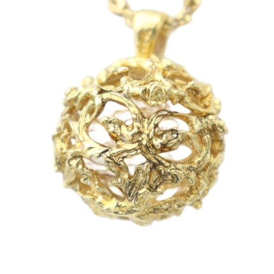 Yves Saint Laurent Vintage Necklace Accessories Pendant Ball