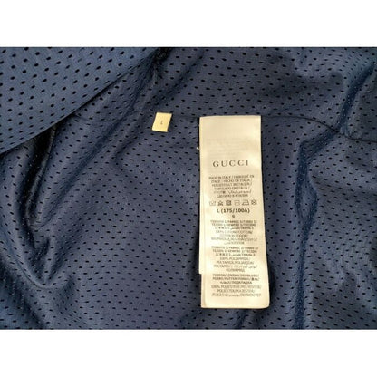 Gucci the North Face Zip-Up Hoodie Purple Red Cotton Nylon — view 8