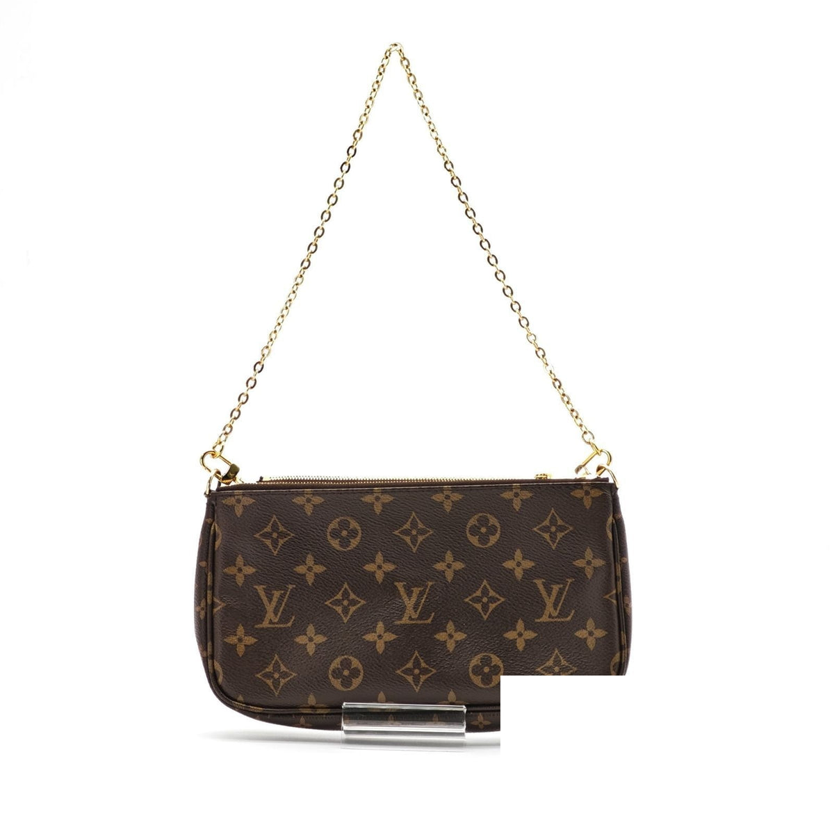 Louis Vuitton Multi Pochette Accessoires 2-Way Shoulder Bag Khaki Strap