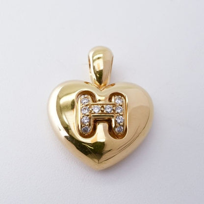 Hermes Olympe Necklace Pendant Choker 750 Gold Vintage Antique