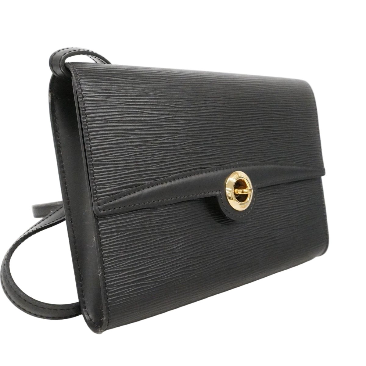 Louis Vuitton Shoulder Bag Epi Pochette Arche Noir — view 2