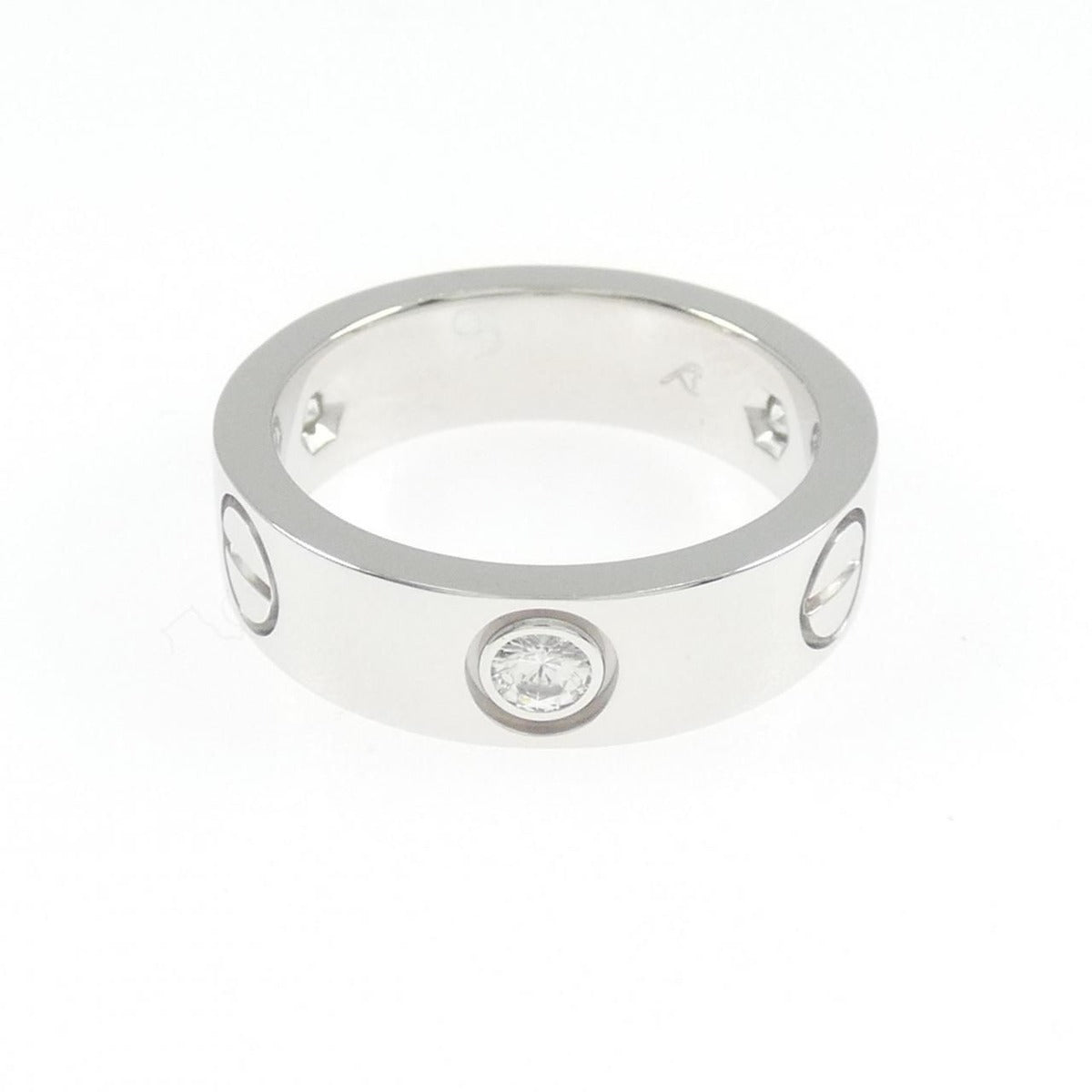 Cartier Love Half Diamond Ring — view 2