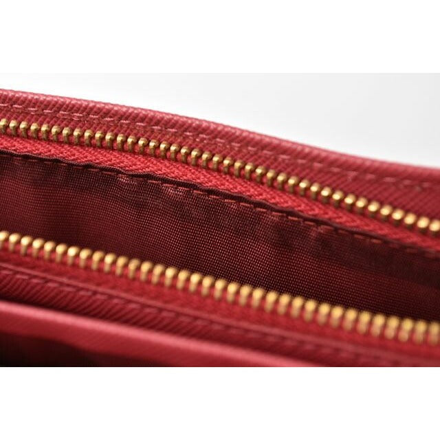 Prada Wallet Long 1 M1132 Saffiano Metal Peonia — view 9