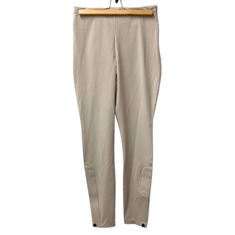 Hermes Pants Logo Leggings Nylon Beige