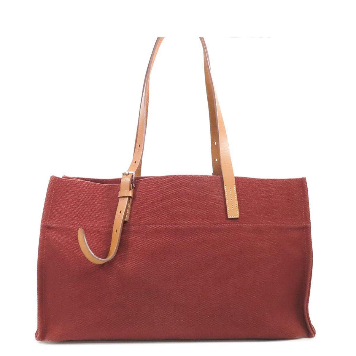 Hermes Etriviere Elan Bordeaux Silver Toilego Tote Bag
