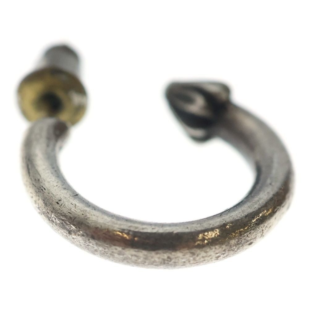 Chrome Hearts Hoop Plain Earrings Silver