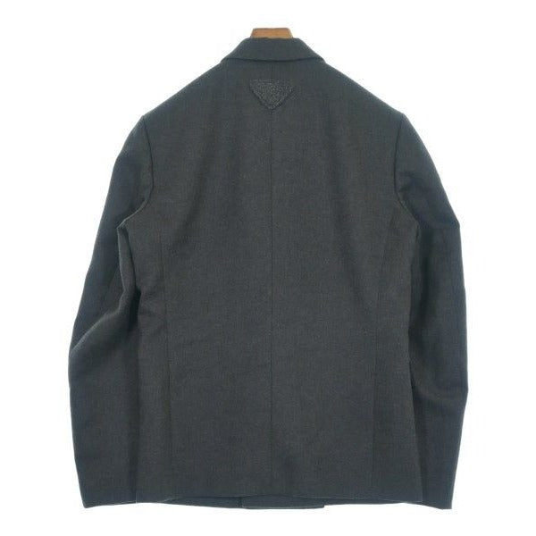 Prada Tailored Jacket Wool Gray — view 2