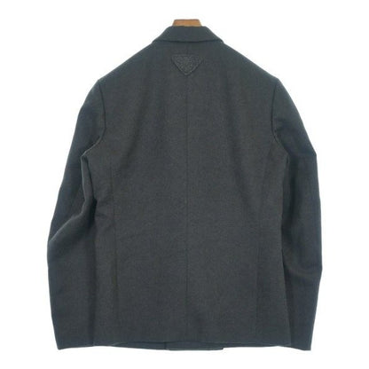 Prada Tailored Jacket Wool Gray — view 2