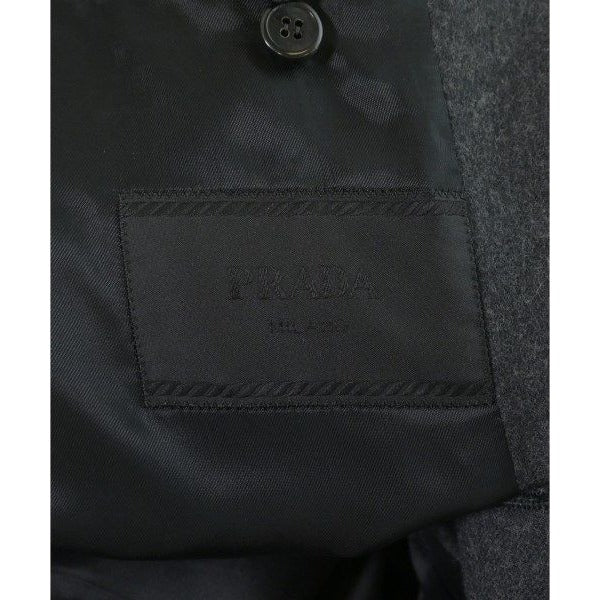 Prada Tailored Jacket Wool Gray — view 3