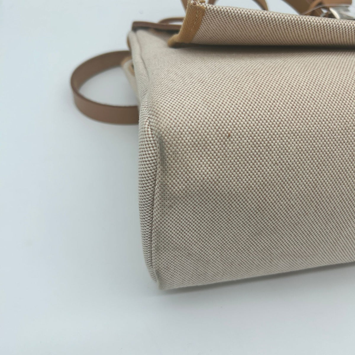 Hermes Herbag Zip 31 PM Time Brides de Gala Order Natural Sable Ecru Vache — view 16