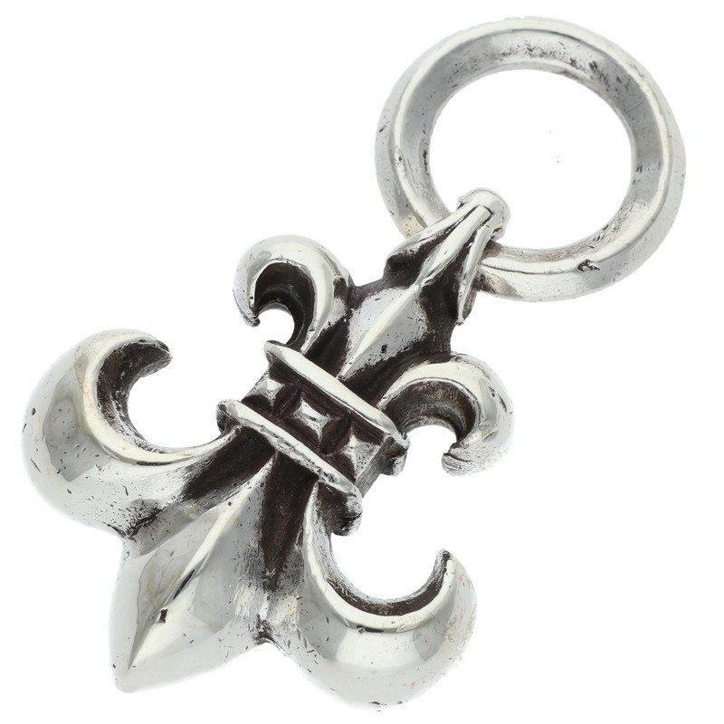 Chrome Hearts BS Fluer BS Pendant Silver Necklace
