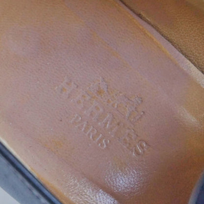 Hermes Loafers Moccasins Heel Constance Logo — view 9