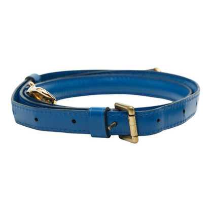 Louis Vuitton Blue Leather Belt