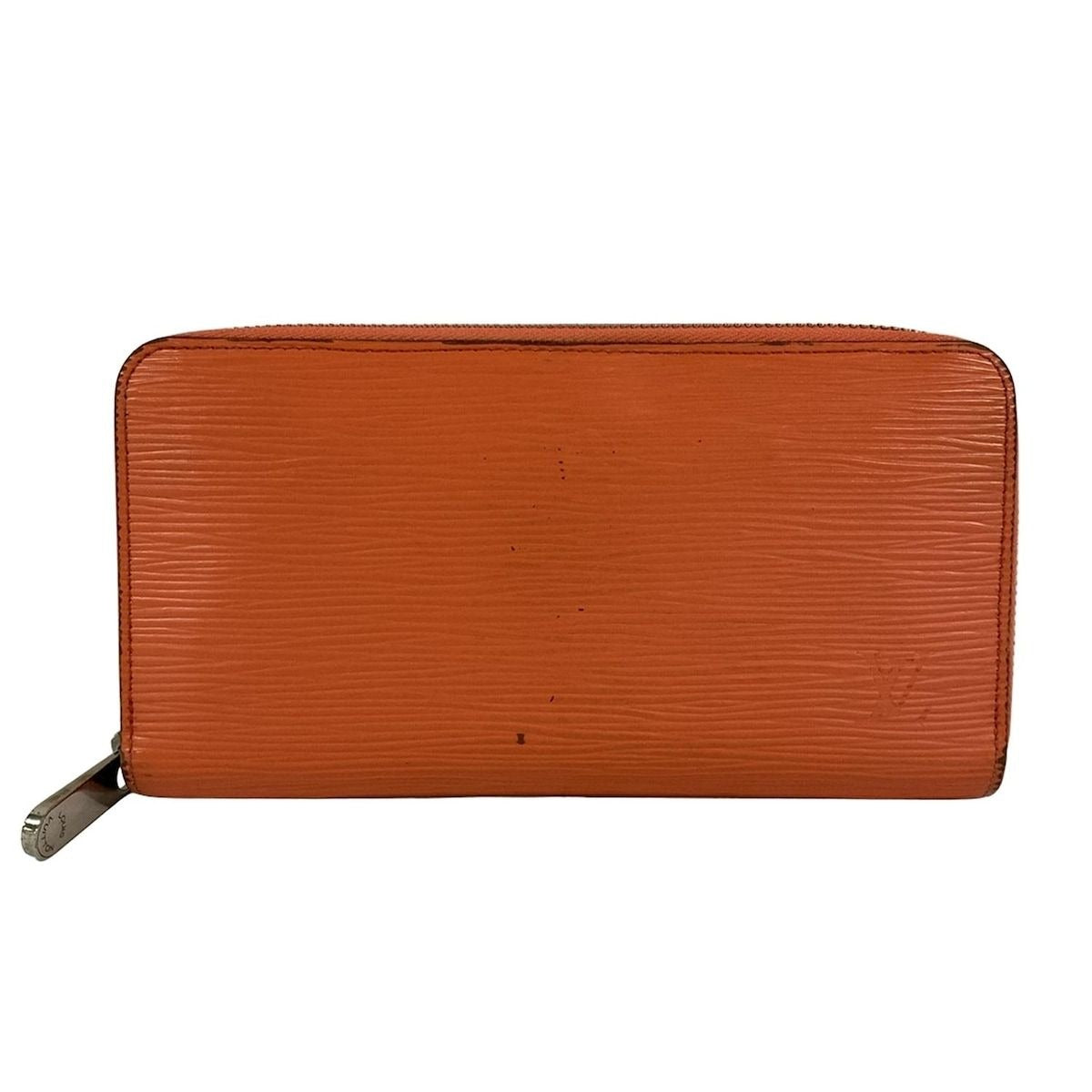 Louis Vuitton Wallet Epi Zippy Popi Petal Leather Poppy