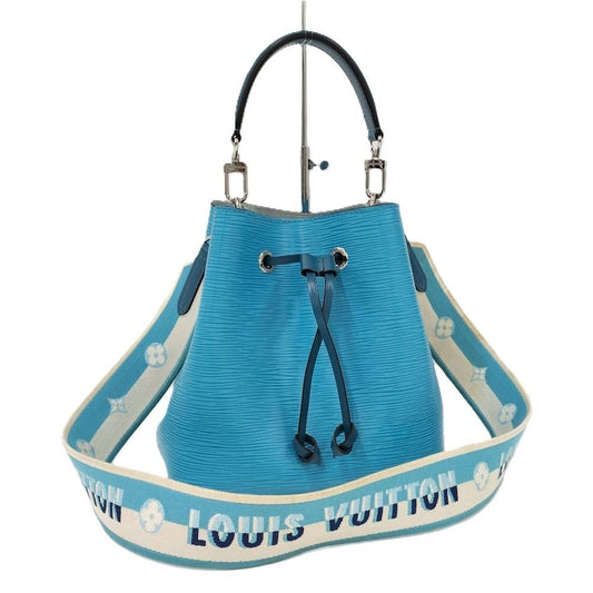 Louis Vuitton 2-Way Shoulder Bag Neo Noe BB Epi Turquoise Blue