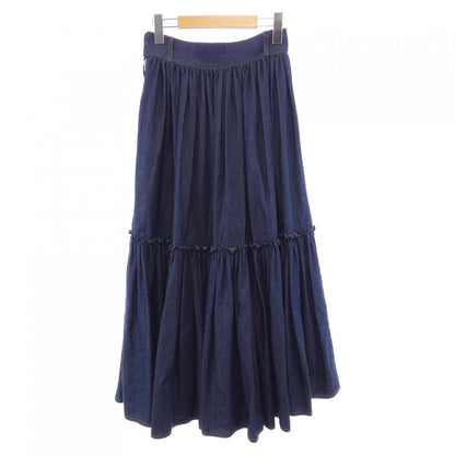 Dior Skirt Navy 40 — view 2