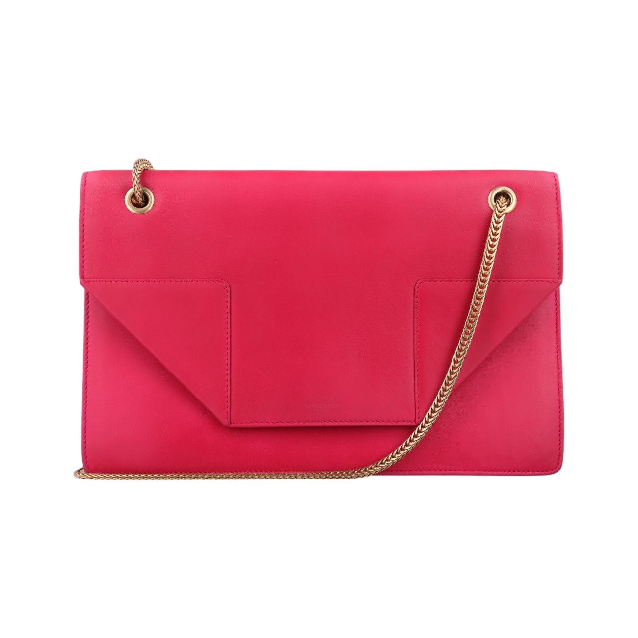 Saint Laurent Betty Rose Red Leather Messenger