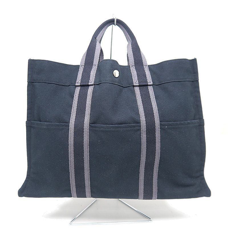 Hermes Fourre Tout MM Tote Black A4 Compatible