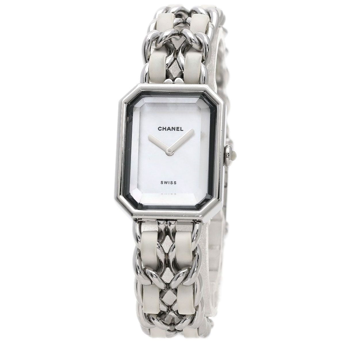 Chanel Premiere Watch SS Ssx Leather