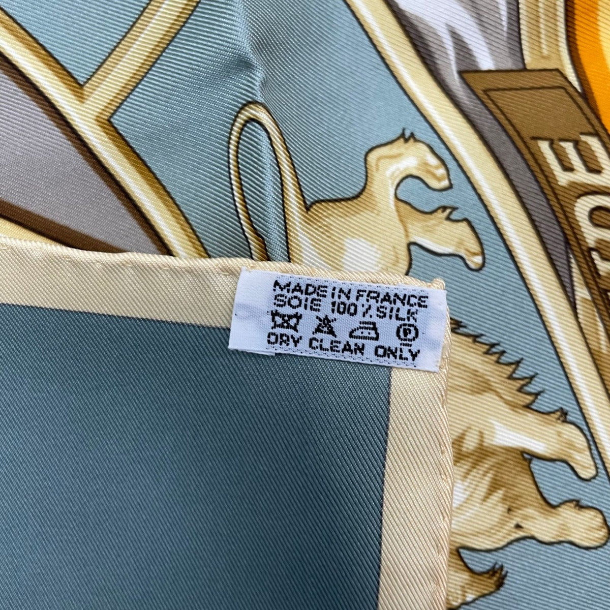 Hermes Carre 90 Scarf 100% Silk Rythmes du Monde Rhythms of the World Multicolor — view 10