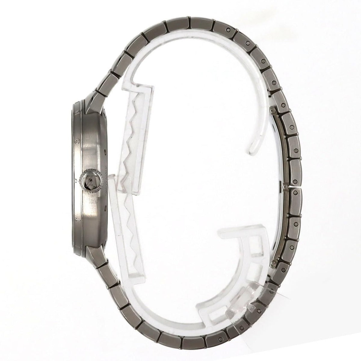 Louis Vuitton Tambourouaux Tomatic Steel Silver SS Automatic Winding — view 3