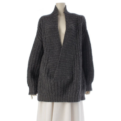 Dior Wool Mohair Blend Oversize Sweater Knit Top