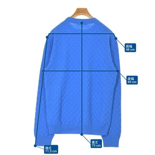 Louis Vuitton Knit Sweater Wool Blue — view 6