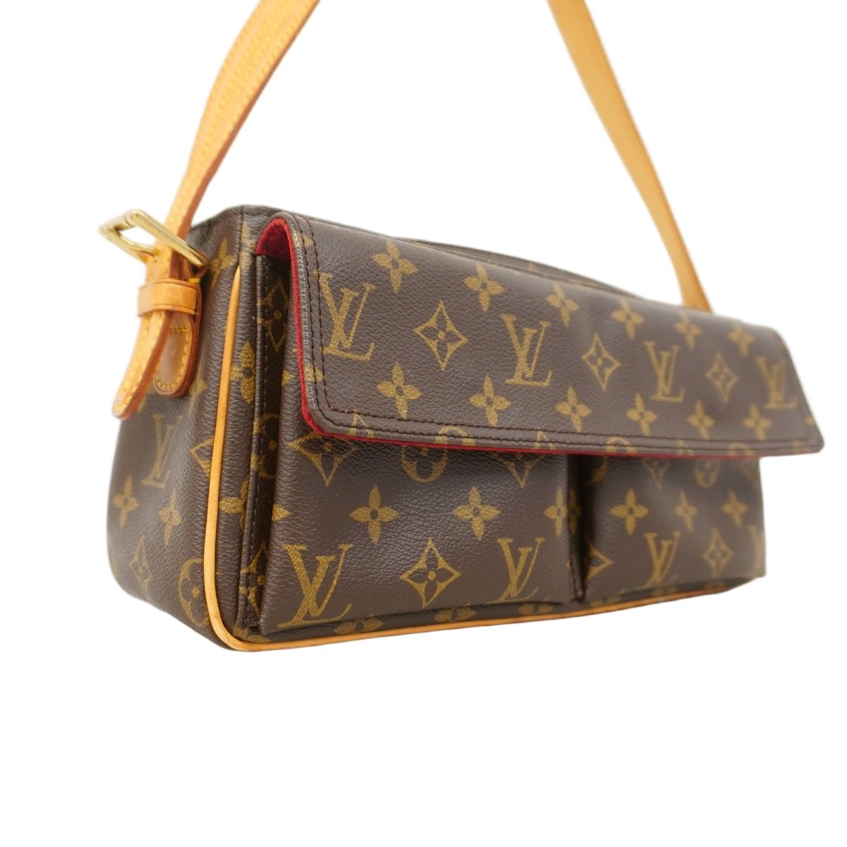 Louis Vuitton Shoulder Bag Monogram Viva Cite Brown — view 2