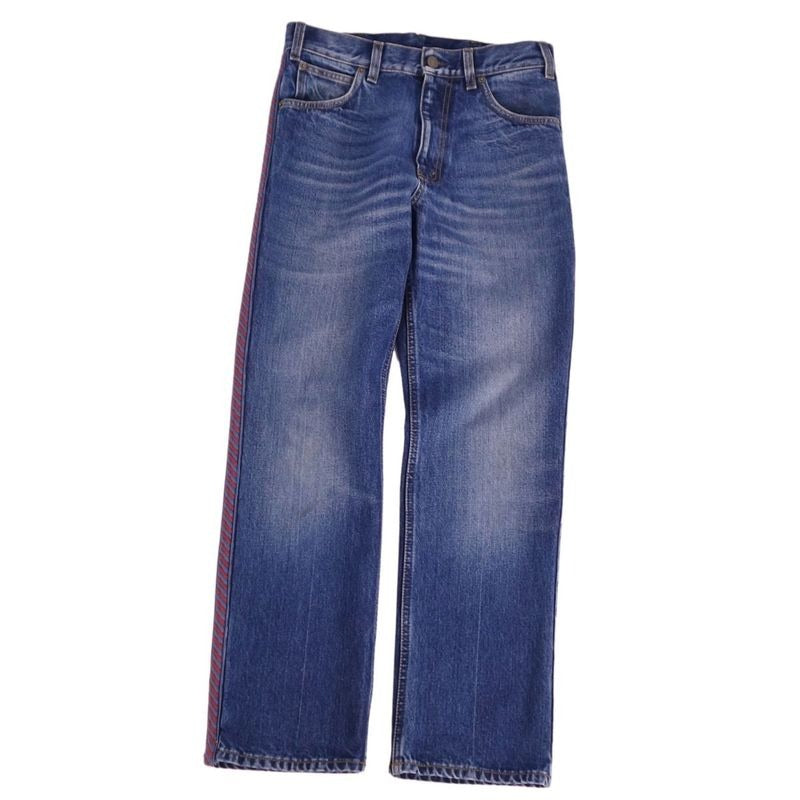 Gucci Pants Denim Sideline Cotton Bottoms