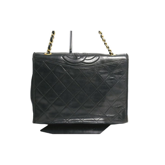 Chanel Quilted GD Leather Chain Shoulder