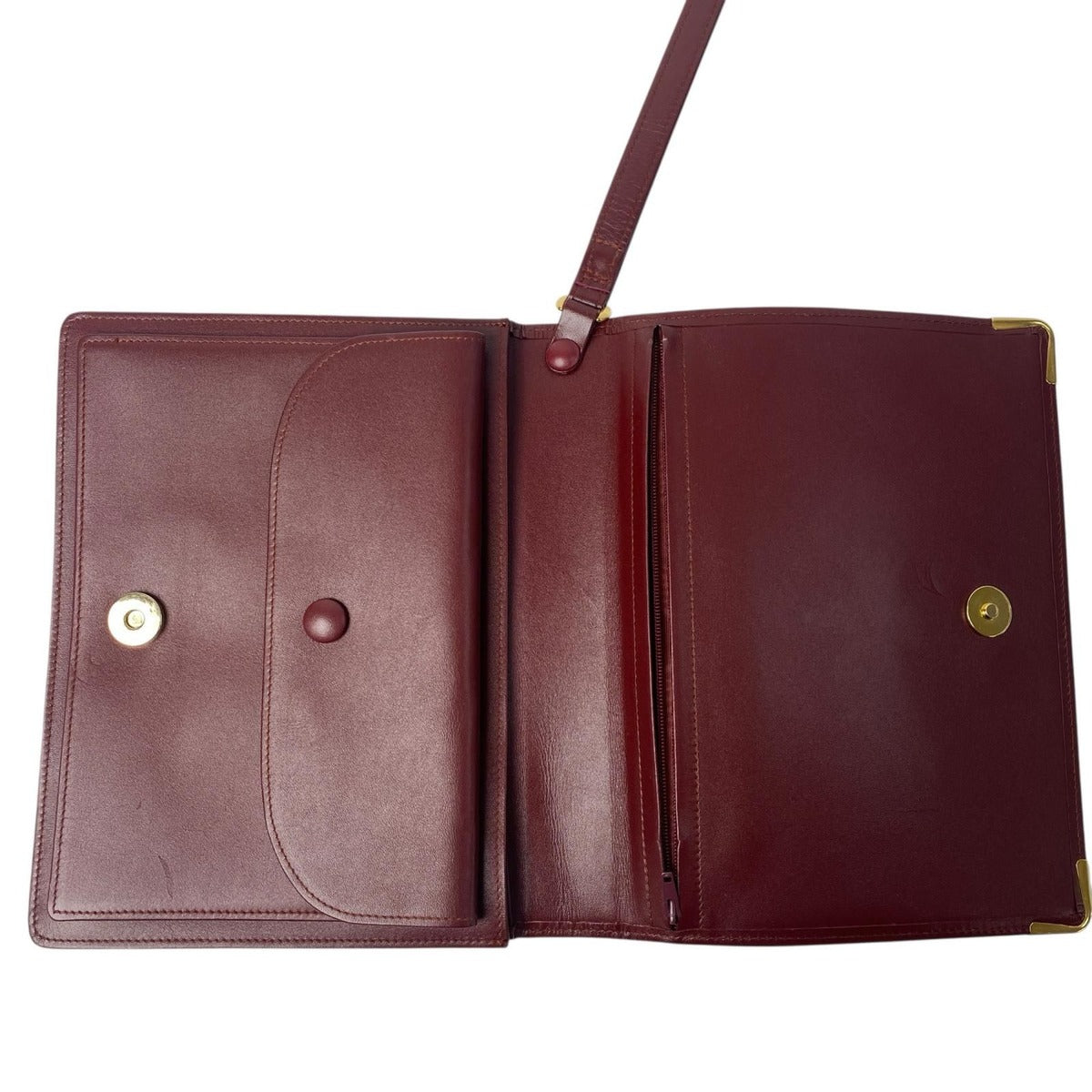 Cartier Must Clutch Burgundy — view 6