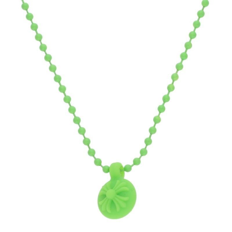 Chrome Hearts Rubber CH Crssball CH Cross Ball Necklace