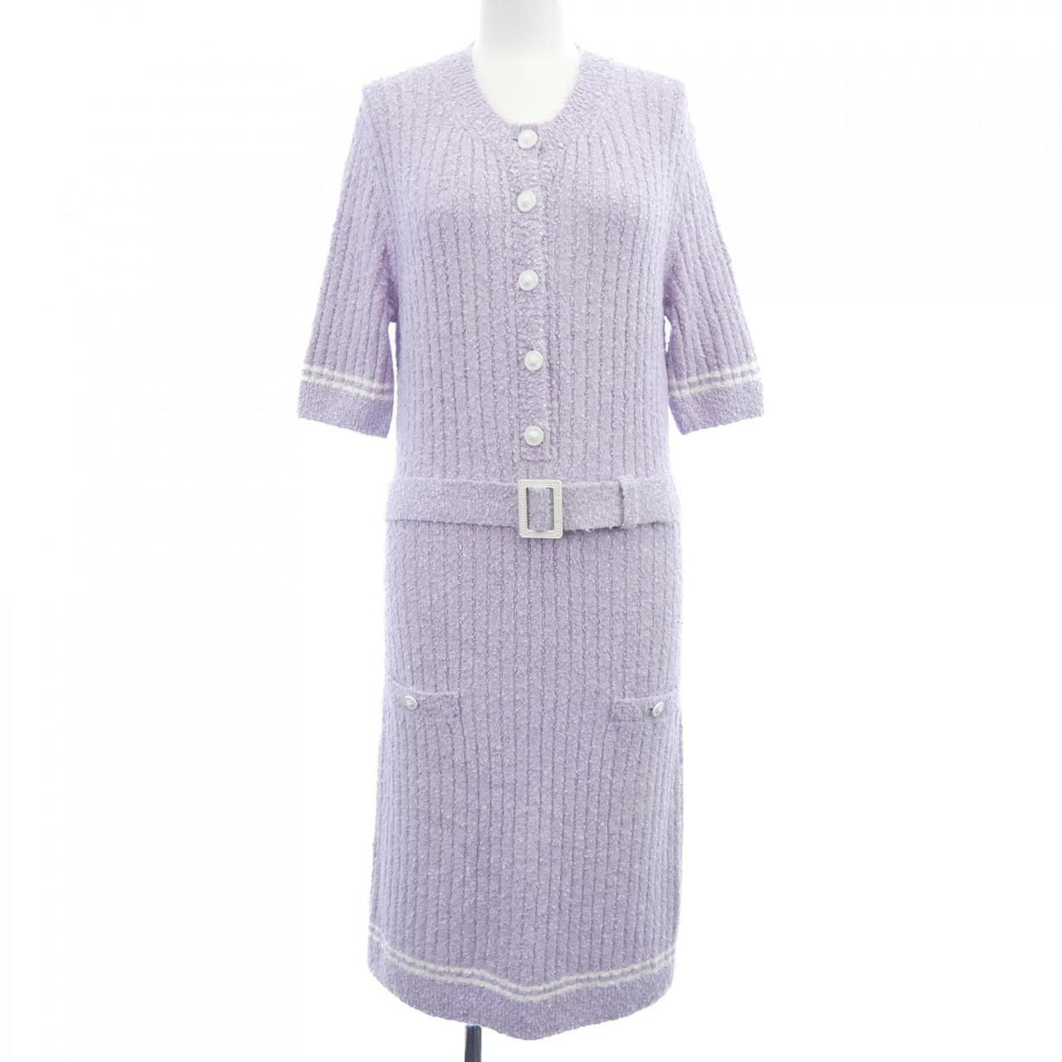 Chanel Dress Purple 38