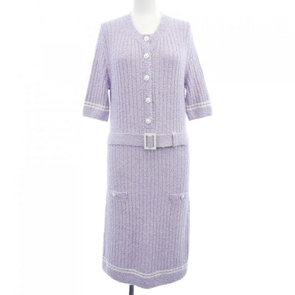 Chanel Dress Purple 38