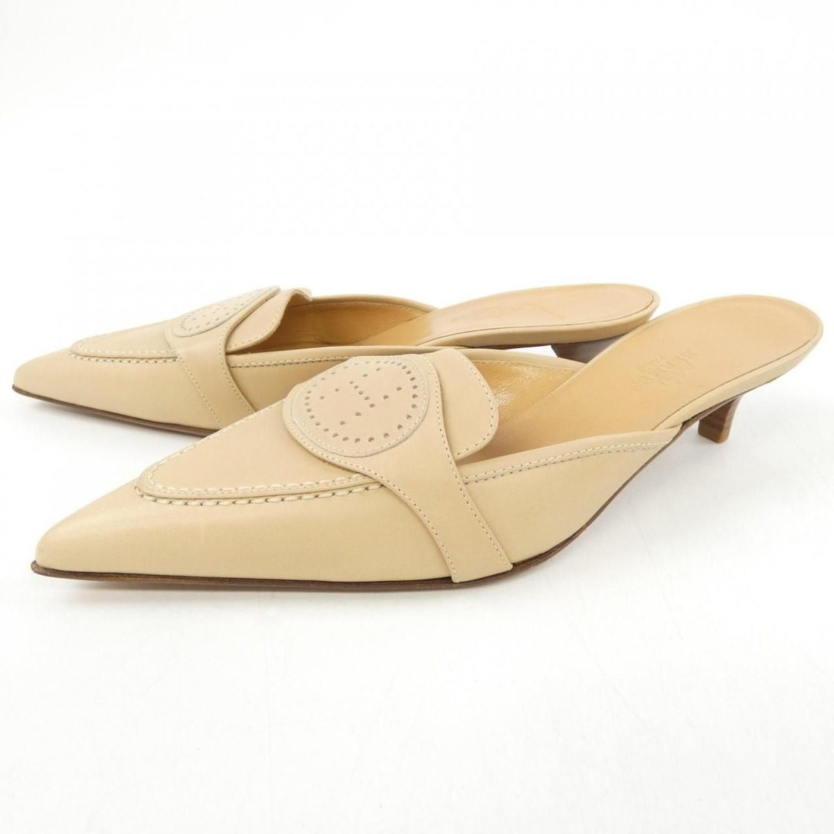 Hermes Sandals Beige — view 3