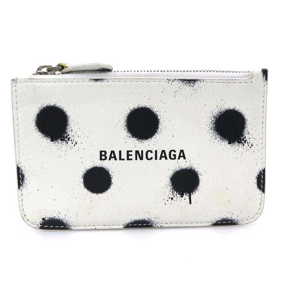 Balenciaga Coin Case Coin Purse Black
