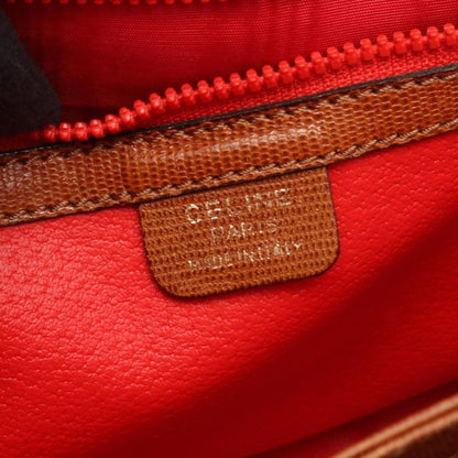 Celine Shoulder Bag Brown Leather — view 4