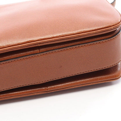 Celine Shoulder Bag Brown Leather — view 7