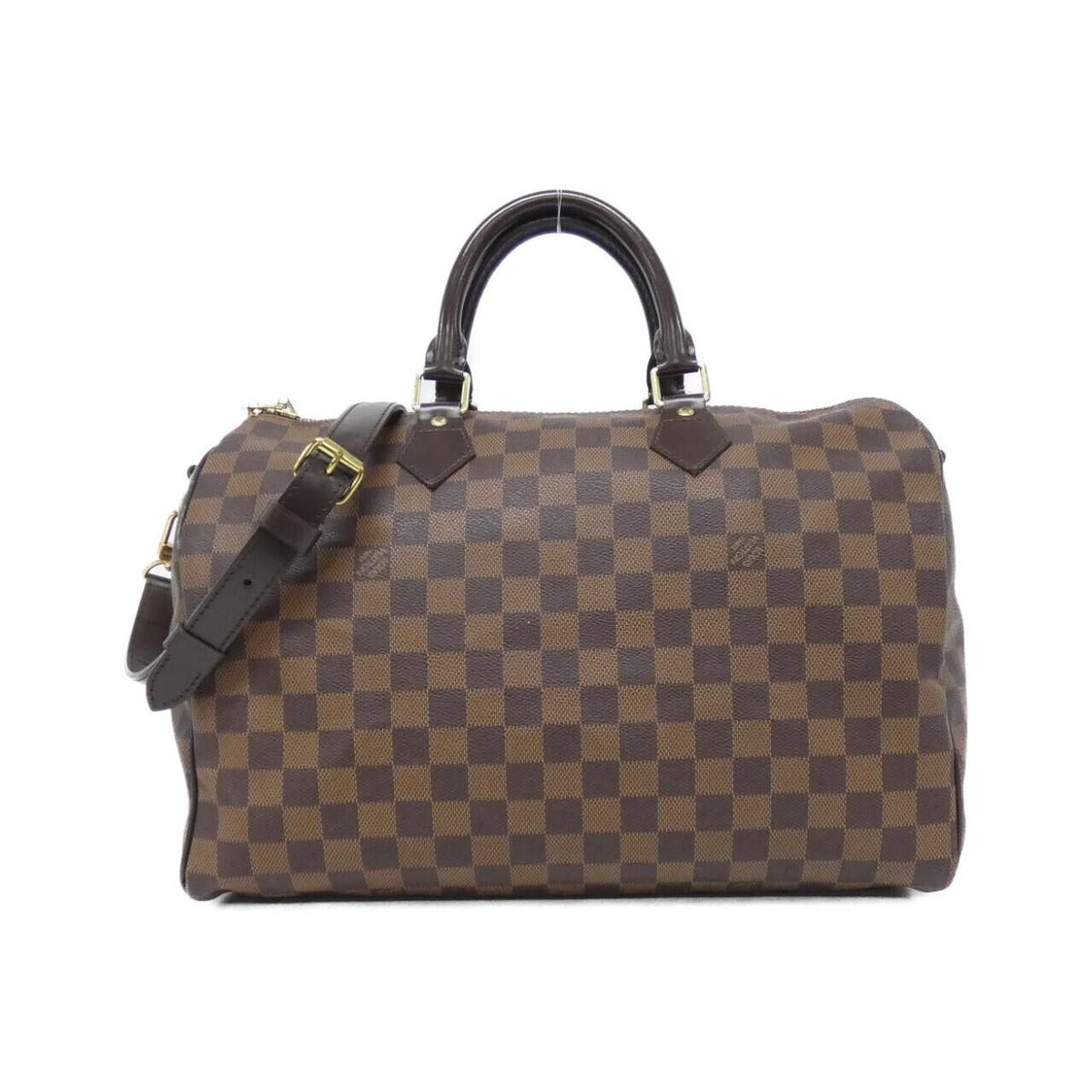 Louis Vuitton Damier Speedy Bandouliere Boston Bag