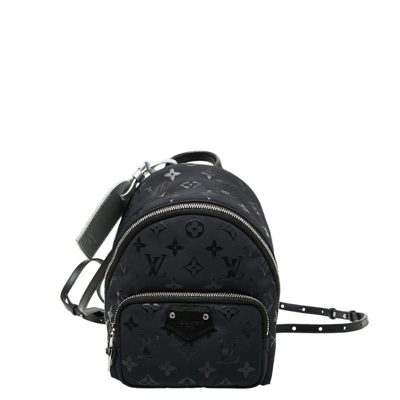 Louis Vuitton Monogram Palm Spring Backpack Mini Rucksack Black Noir
