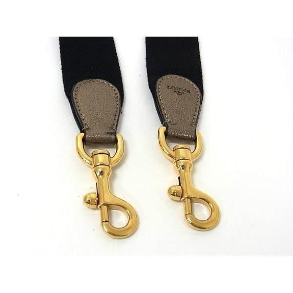 Loewe Canvas Shoulder Strap For Bag Women Men Black Bs0489 — view 3